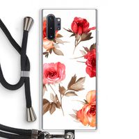 Roosjes: Samsung Galaxy Note 10 Plus Transparant Hoesje met koord