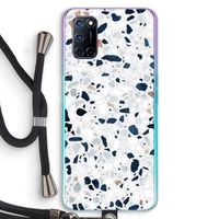 Terrazzo N°1: Oppo A92 Transparant Hoesje met koord