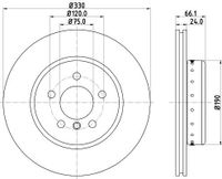 Remschijf 8DD355120661