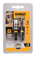 DeWalt Accessoires IMPACT Torsion 2xPh2 50 mm + 1"MagLock - DT70536T-QZ - thumbnail