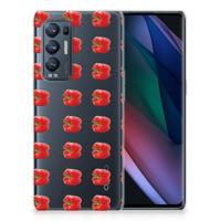 OPPO Find X3 Neo | Siliconen Case | Paprika Red