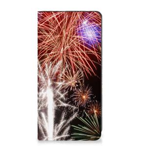 Samsung Galaxy A05 Hippe Standcase Vuurwerk