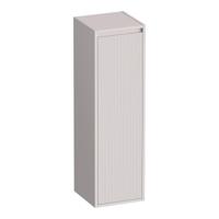 Brauer Adore - Wavy - Hoge Kast - 120 cm - 1 Deur - Greeploos - Rechtsdraaiend - Mat Zand