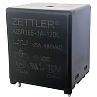 Zettler Electronics Zettler electronics Printrelais 24 V/DC 80 A 1x NO 1 stuk(s) - thumbnail