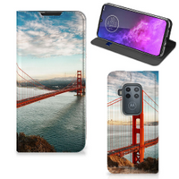 Motorola One Zoom Book Cover Golden Gate Bridge