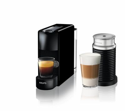 KrupsNespresso Essenza Mini + Aeroccino XN1118 Nespresso Zwart