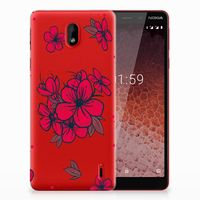 Nokia 1 Plus TPU Case Blossom Red - thumbnail