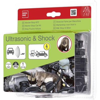 Swissinno Ultraschall Marder-Stop für KFZ 12DC Marterverschrikker Functies: Afschrikking, Ultrasoon 1 stuk(s)
