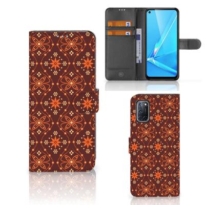 OPPO A72 | OPPO A52 | Telefoon Hoesje | Batik Brown