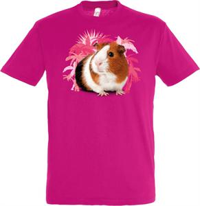 T-SHIRT CAVIA FUCHSIA M