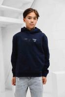 Emporio Armani EA7 6DBM58 Hoodie Kids Blauw - Maat 128 - Kleur: Donkerblauw | Soccerfanshop
