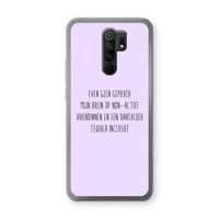 Tequila: Xiaomi Redmi 9 Transparant Hoesje