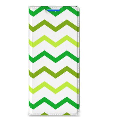 OPPO Reno 6 Pro Plus 5G | Hoesje met Magneet | Zigzag Groen