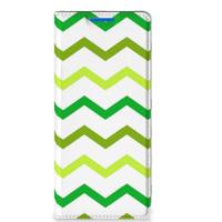 OPPO Reno 6 Pro Plus 5G | Hoesje met Magneet | Zigzag Groen