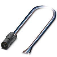 Phoenix Contact 1424130 Sensor/actuator inbouwconnector M12 Aantal polen (sensoren): 4 Contactdrager 0.50 m 1 stuk(s)