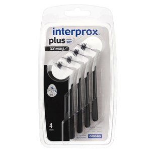 Interprox Plus XX Maxi 6-11mm zwart - 4 stuks