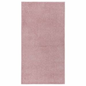 Vloerkleed kortpolig 80x150 cm roze