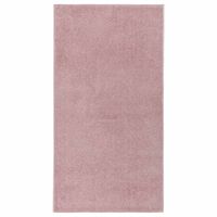 Vloerkleed kortpolig 80x150 cm roze