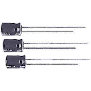 Jamicon SHR100M1HE07M Elektrolytische condensator THT 2.5 mm 10 µF 50 V 20 % (Ø x l) 6.3 mm x 7 mm 1 stuk(s)