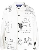 Junya Watanabe MAN surchemise d'inspiration Basquiat - Blanc