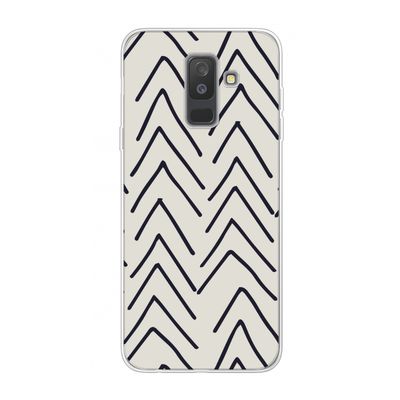 Marrakech Arrows: Samsung Galaxy A6 Plus (2018) Transparant Hoesje