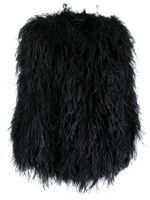 STYLAND oversized feather jacket - Noir - thumbnail