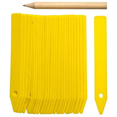 Nature Steeketiketten - 25x stuks - moestuin/groentetuin/kruidentuin - 10 cm