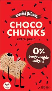 No Sugar Daddies Choco chunks extra puur bio