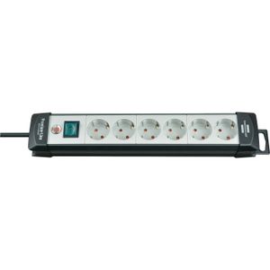 Brennenstuhl Premium-Line Extension Socket 6 ways stekkerdoos