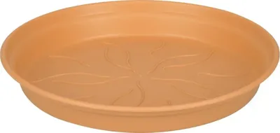 Elho green basics schotel 45 cm mild terra