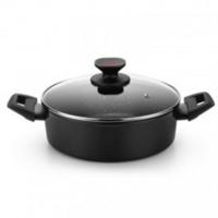Kookpot Monix TITAN ROCK Ø 28 cm Zwart Gehard aluminium
