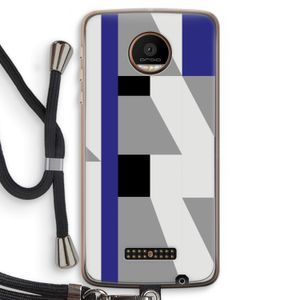 Gestalte 2: Motorola Moto Z Force Transparant Hoesje met koord