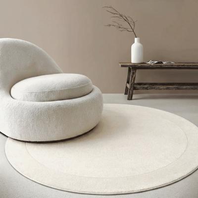 Vloerkleed Kari Rond - Crème Xcm - - Dekbed-Discounter.nl