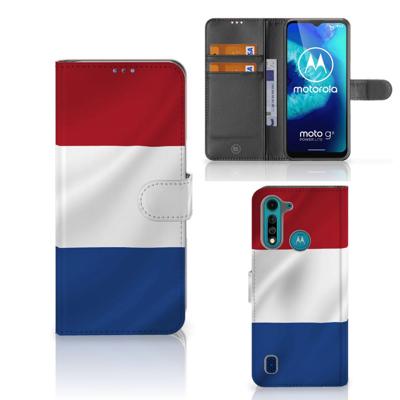 Motorola G8 Power Lite | Bookstyle Case | Nederlandse Vlag