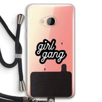 Girl Gang: HTC U Play Transparant Hoesje met koord