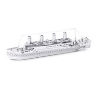 Eureka Metal earth titanic ship zilver editie