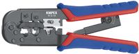 Knipex Krimptang voor Western-stekkers gebruineerd met meer-componentengrepen 190 mm - 975110