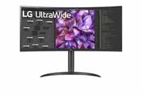 LG UltraWide curved QHD 34WQ75C-B Monitor Zwart