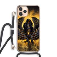 Pegasus: iPhone 11 Pro Transparant Hoesje met koord Pegasus: iPhone 11 Pro Transparant Hoesje met koord