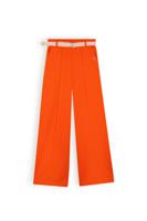 NoBell Meisjes broek wide leg - Salet - Flame rood