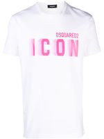 DSQUARED2 t-shirt Blur en coton - Blanc - thumbnail