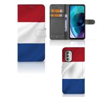 Motorola Moto G51 5G | Bookstyle Case | Nederlandse Vlag