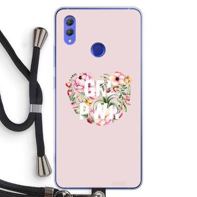 GRL PWR Flower: Honor Note 10 Transparant Hoesje met koord