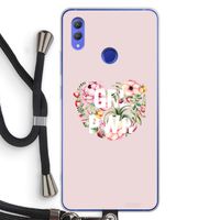 GRL PWR Flower: Honor Note 10 Transparant Hoesje met koord