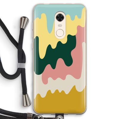 Baar B: Xiaomi Redmi 5 Transparant Hoesje met koord