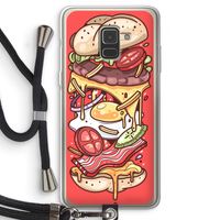 Diet Coke Please: Samsung Galaxy A8 (2018) Transparant Hoesje met koord