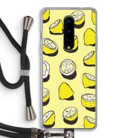When Life Gives You Lemons...: OnePlus 8 Transparant Hoesje met koord