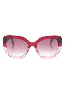 Kate Spade lunettes de soleil Winslet à monture oversize - Rouge