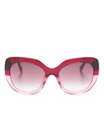 Kate Spade lunettes de soleil Winslet à monture oversize - Rouge - thumbnail