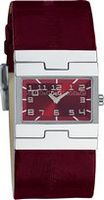 Horlogeband Dolce & Gabbana 3719251493 Leder Bordeaux 25mm